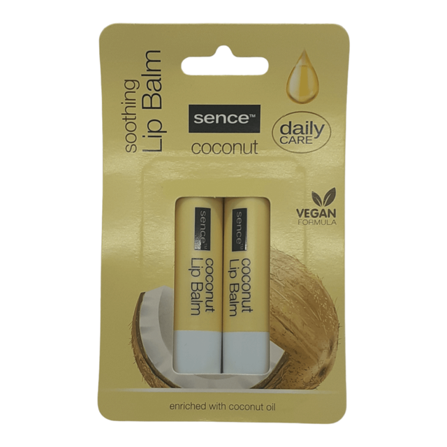 Baume à lèvres - duo- enrichi à l'huile de noix de coco