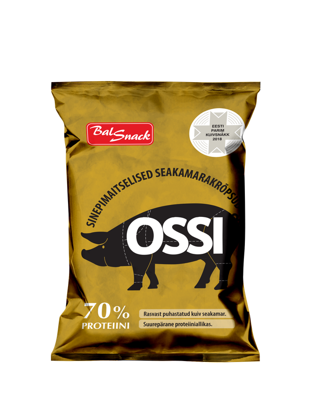 OSSI -  maustettu possusnack 40g