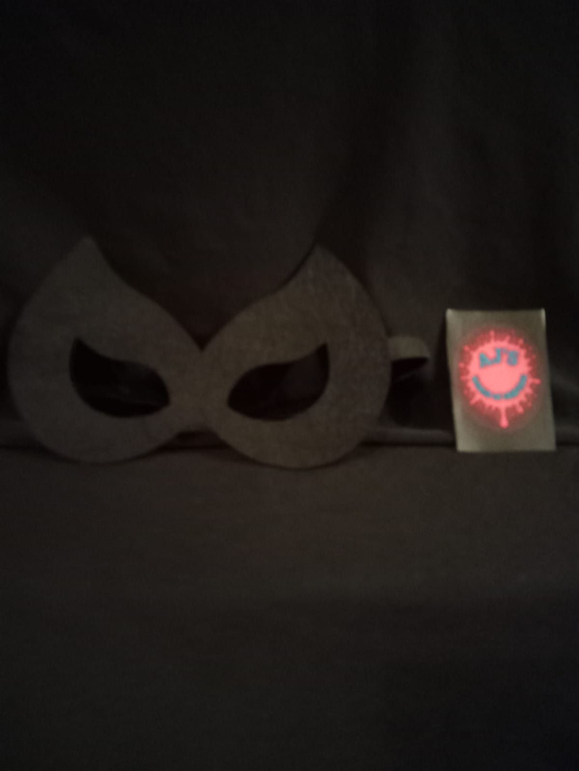 Black Custom Made Eye Mask (5)