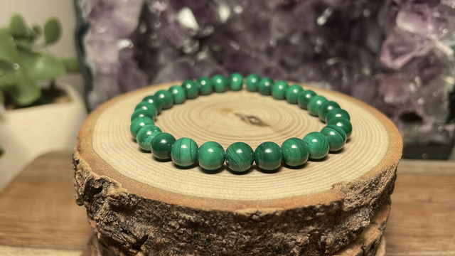 Bracelet MALACHITE 6mm