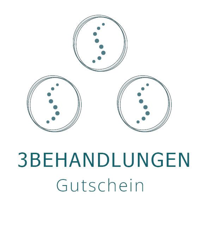 Gutschein über drei Behandlungen