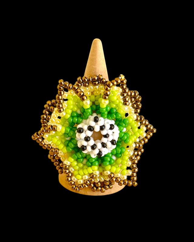 Bague Sunflower Kiwi