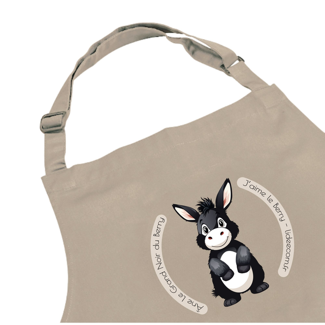 Tablier de cuisine "Grand Noir du Berry"