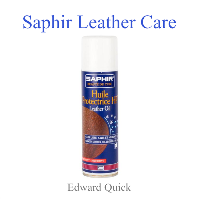 SAPHIR BEAUTE DU CUIR - HUILE NUTRITIVE - LEATHER OIL - 250ml