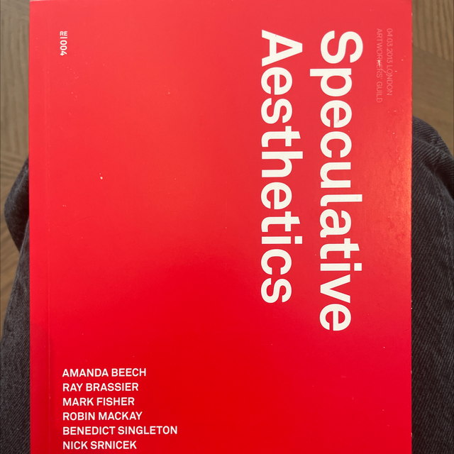 Speculative Aesthetics