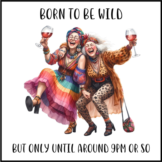 103 - GIGGLE CARD X -BORN TO BE WILD