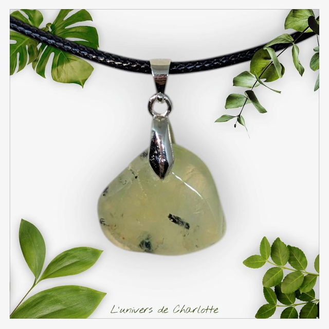 Pendentif &quot;Préhnite&quot; PN-113