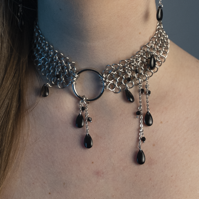 Báthory - Collier argenté