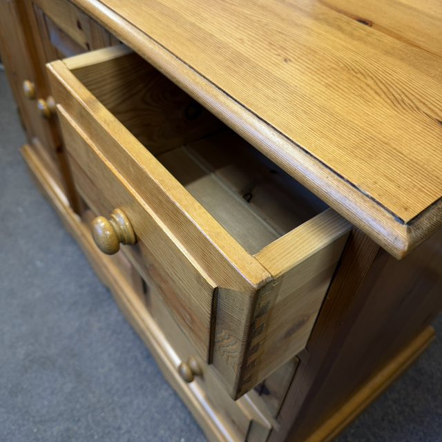 Solid Pine Storage Unit