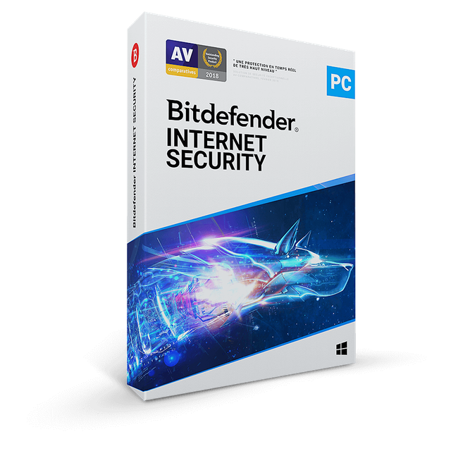 Logiciel sécurité Bitdefender - Internet Security - 1 An / 1 PC