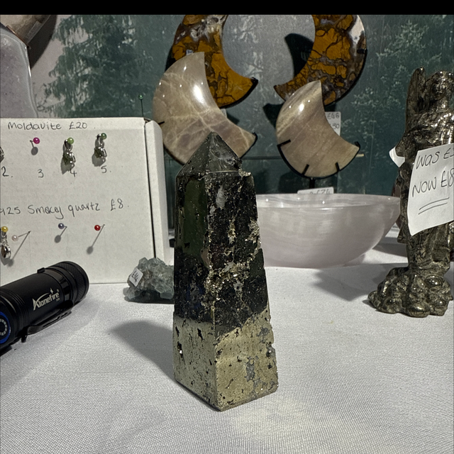 Pyrite tower