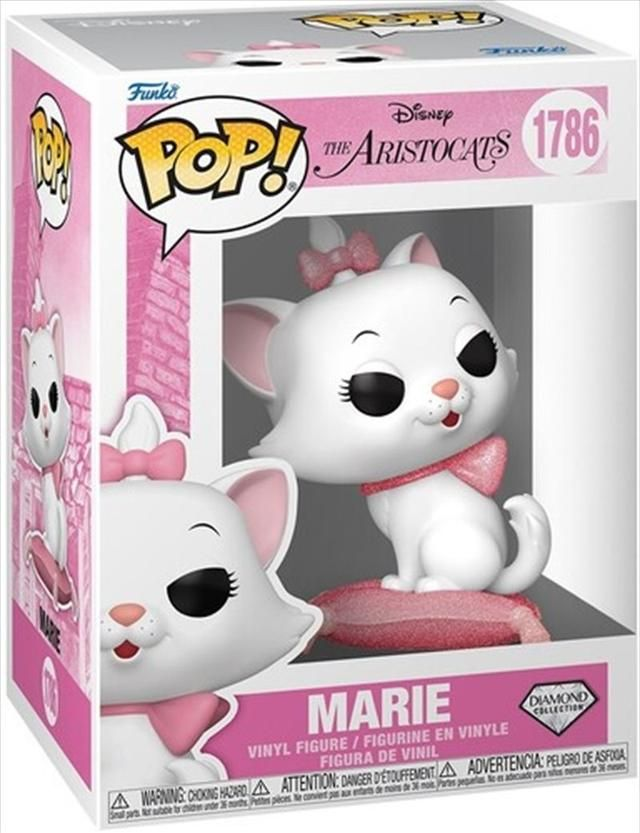 Funko Disney POP! Vinyl Figure : Aristocats- Marie (GL) 9 Cm