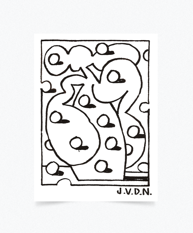 Dessin Flower 2 by JVDN