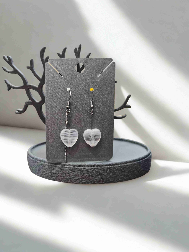 Náušnice Asymetrické Srdce