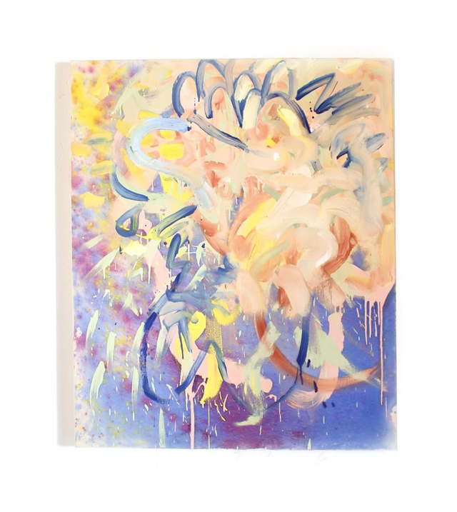 SUCRERIE par Jeanne André, 100x81 cm, huile sur toile, 2025