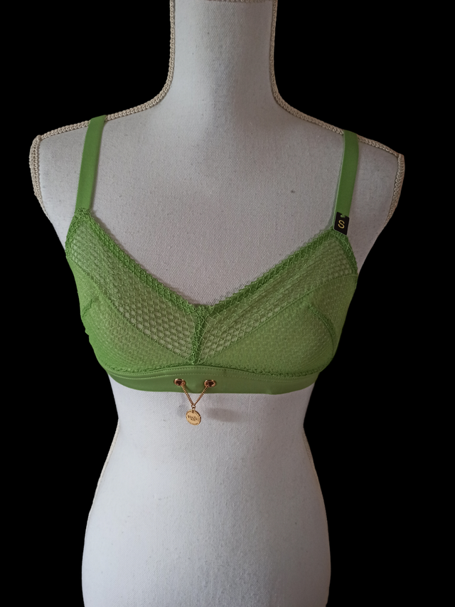 Soutien gorge vert S (Undiz)