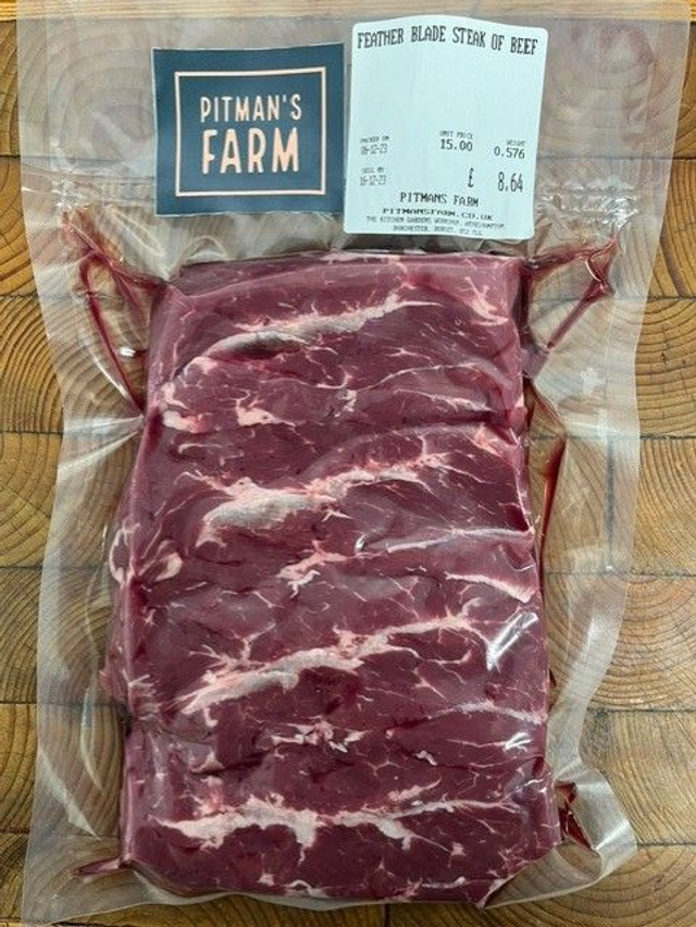 Feather Blade Steak of Beef