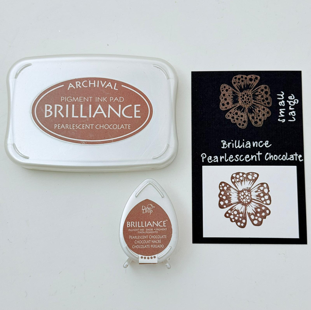 Brilliance Stempelkissen Pearlcente CHOCOLAT 