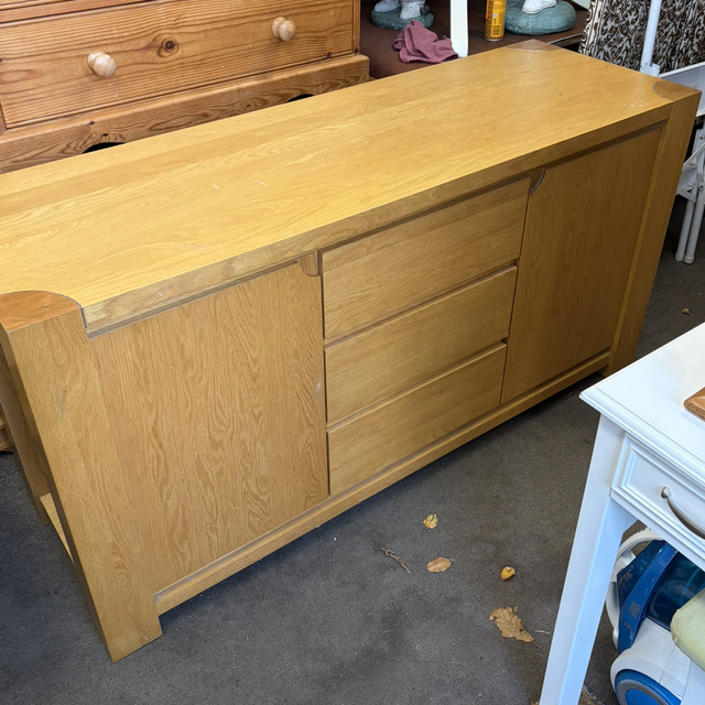 Solid Oak Quality Sideboard