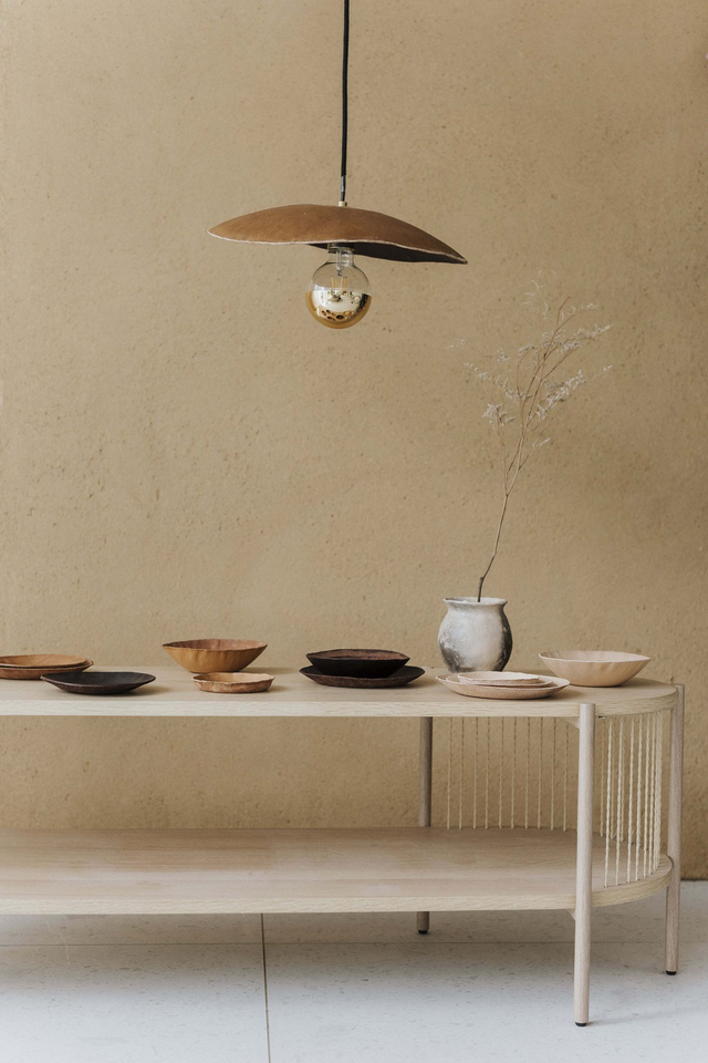 AI VAN, lamp, shell suspension