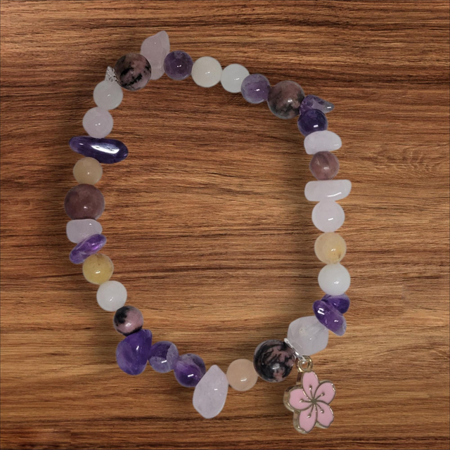 Bracelet Self love pierre naturelle