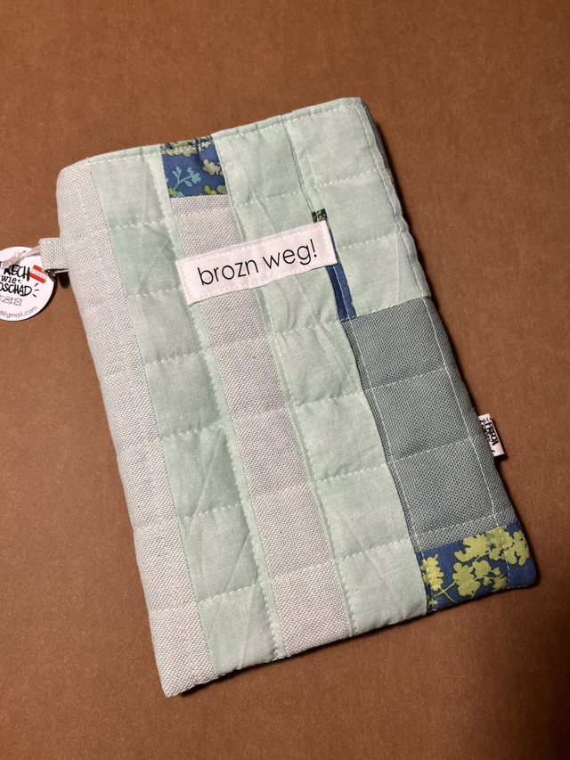 Patchwork Buchtasche S - für kleine e-reader und kleine Bücher