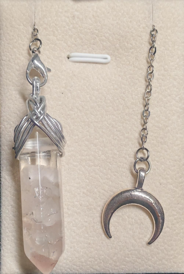 Pendule Résine &amp; Quartz Rose Grand