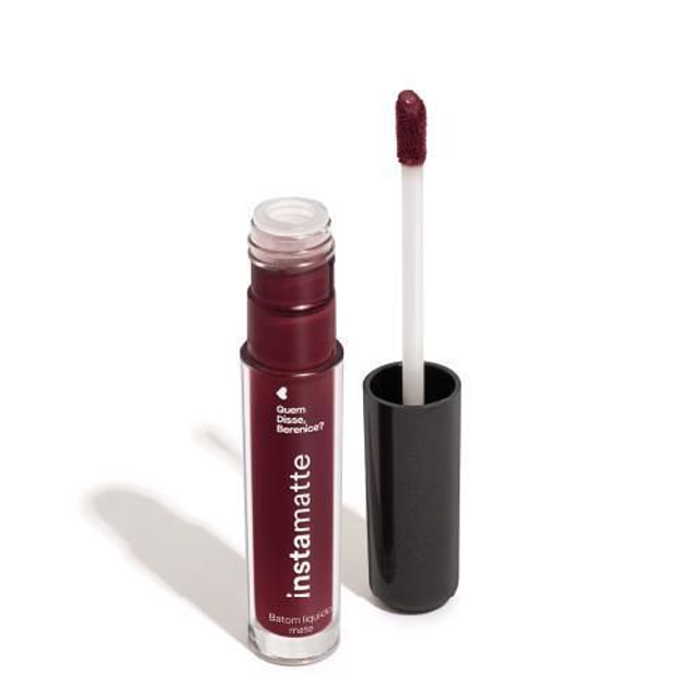 Pinta labios líquido Instamatte de Quem Disse, Berenice?, 4 ml, tono Bordoli.