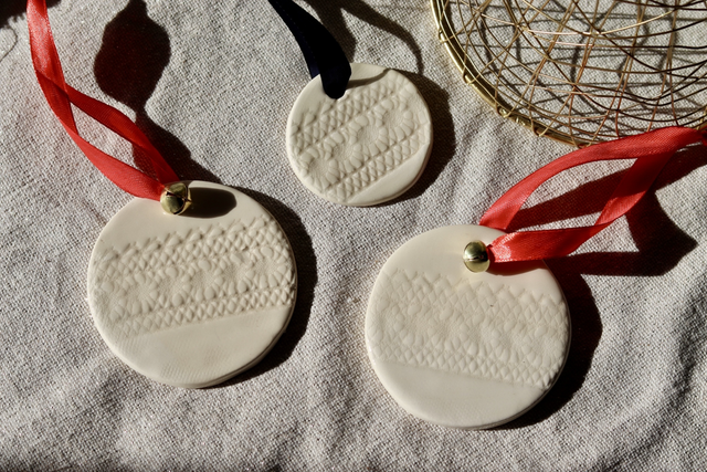 Suspensions boules de Noël