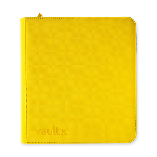 Vault X: EXO-TEC Zip Binder 12-pocket XL (Sunrise Yellow)