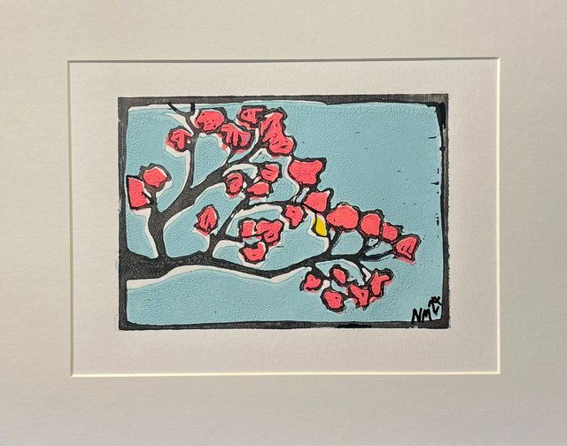 Lino print- small