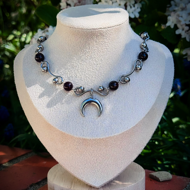 Collier ALCHIMISTE grenat