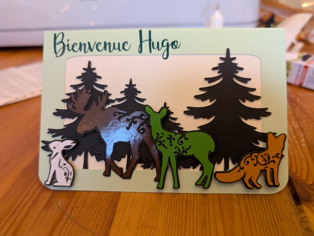 Carte de félicitations 