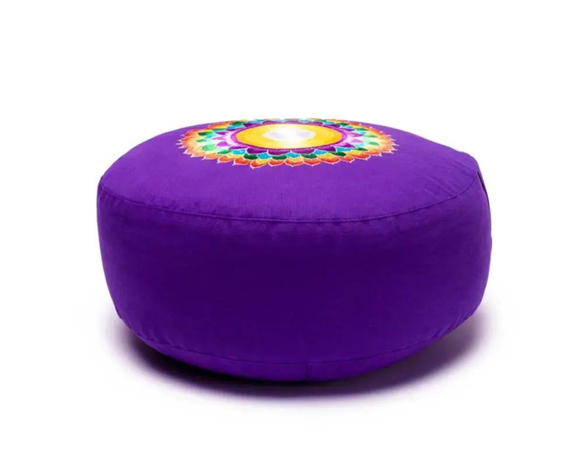 Coussin de méditation 7ème chakra