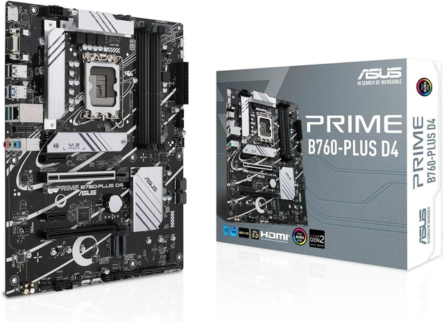 02.2.0074 – Scheda Madre ASUS Prime B760‑PLUS DDR5 – ATX business/gaming per Intel 12ª/13ª/14ª Gen
