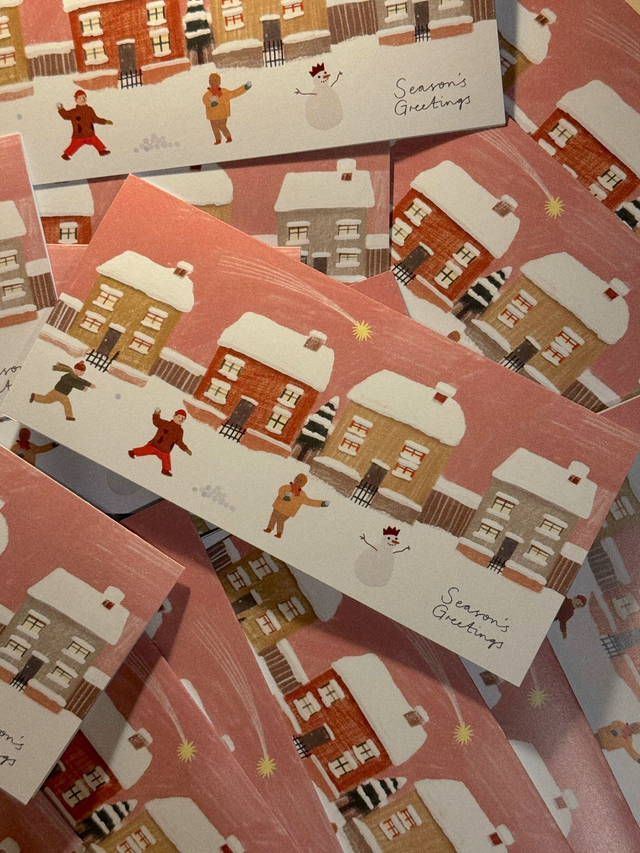 “Season’s Greetings” Christmas Cards - Pack of 10 