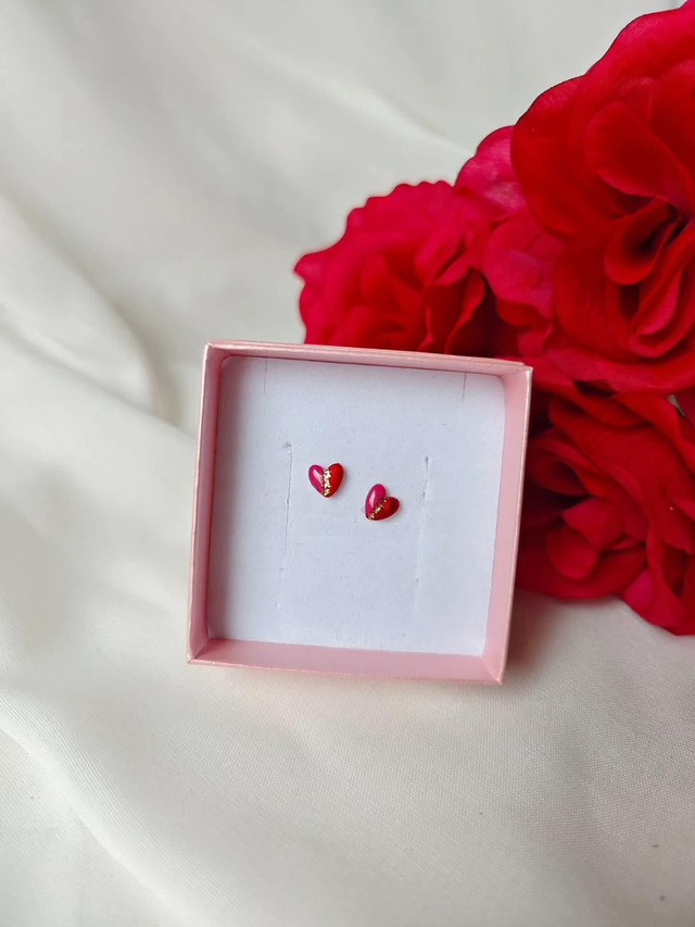 Valentinova kolekcija - Mini srce pol pol