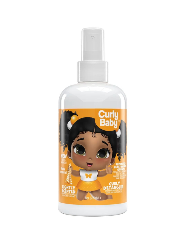 Curly Baby Detangler Spray Jasmine 8oz (239 ml)