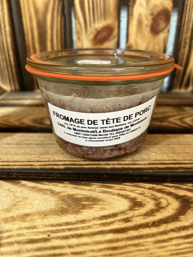 Fromage de tête de porc
