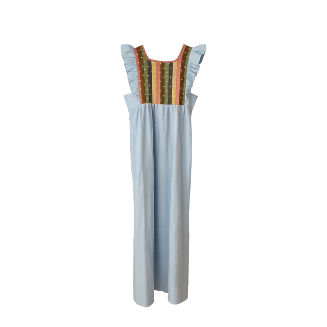 2.91 Vestido lino nuditos 