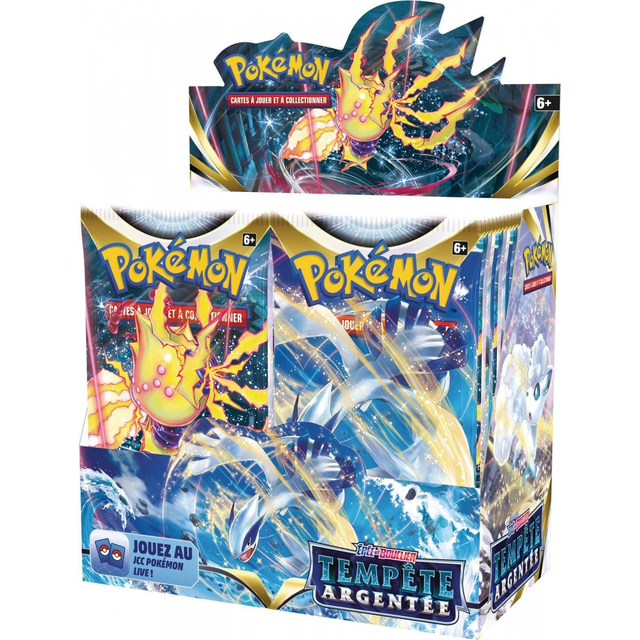 Mediatronic Booster Boite Complete - Pokemon - Eb12 Epée &amp; Bouclier : Tempete Argentée