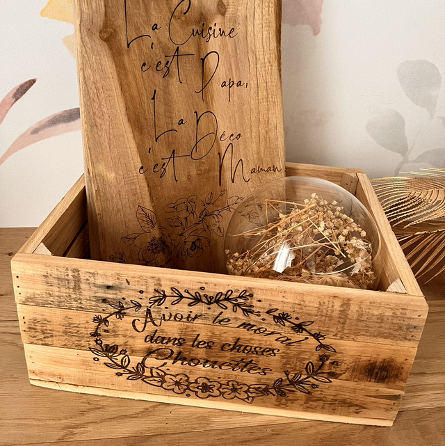 Caisse / cagette en bois