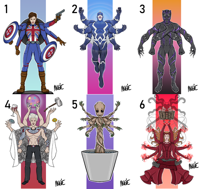 Collection Marvel - Planche 1