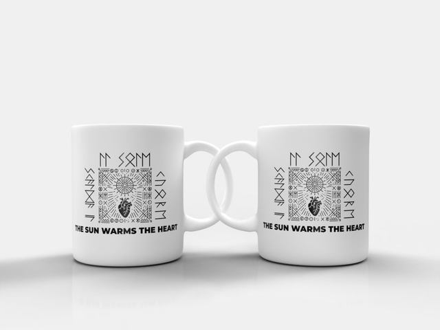 Set 3 Tazze "Collezione Rune del Bosco"