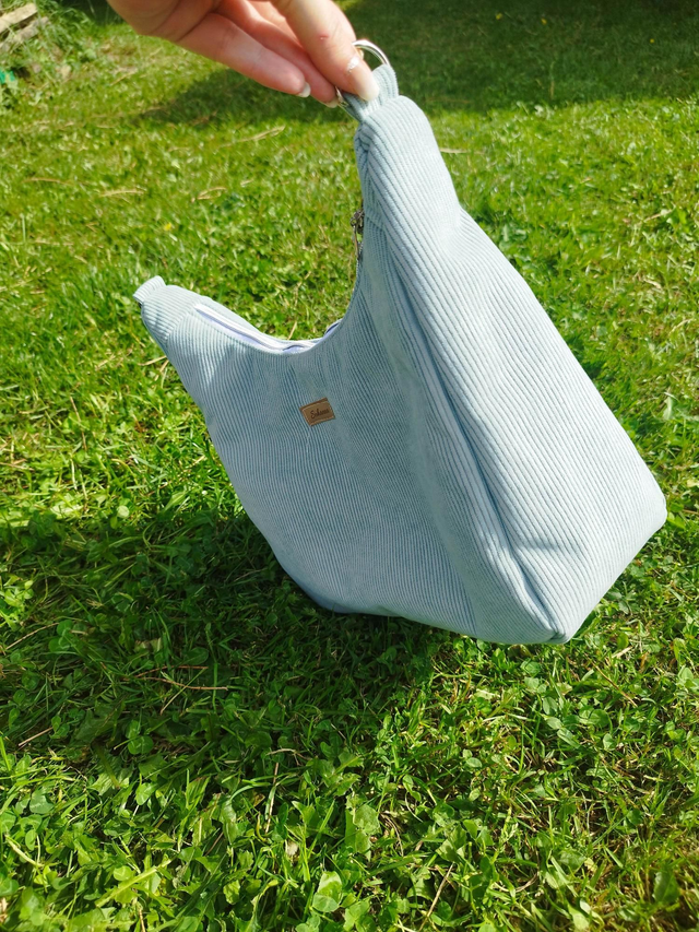 Sac bandoulière M Vert d'eau
