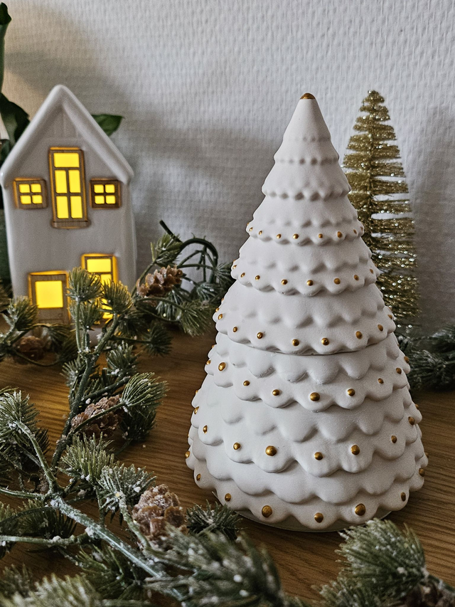 Sapin Blanc avec dorure