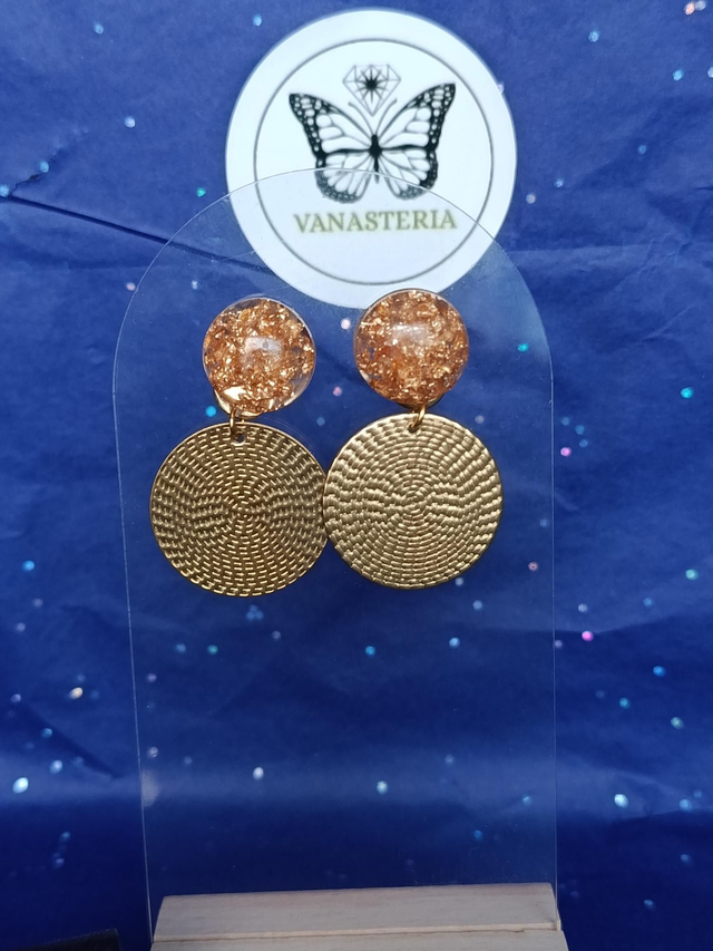 Exploration Solaire - Boucles d’oreilles « Les Éclats d’Héliara »