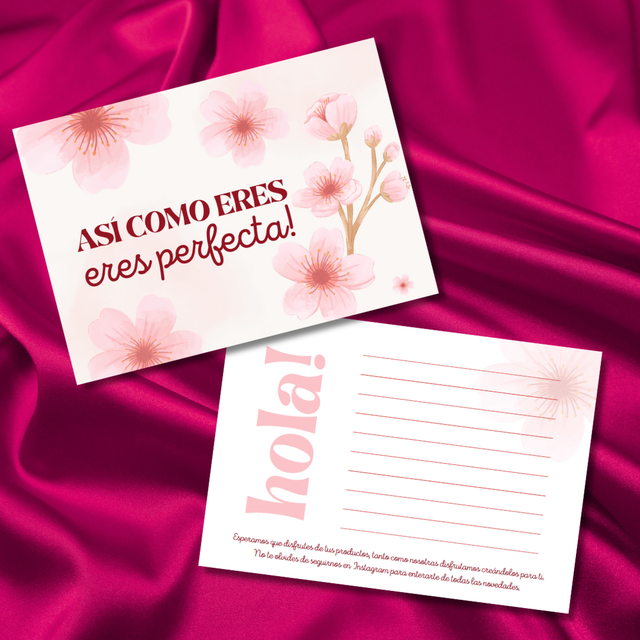 Postal de agradecimiento -ZAKURA-