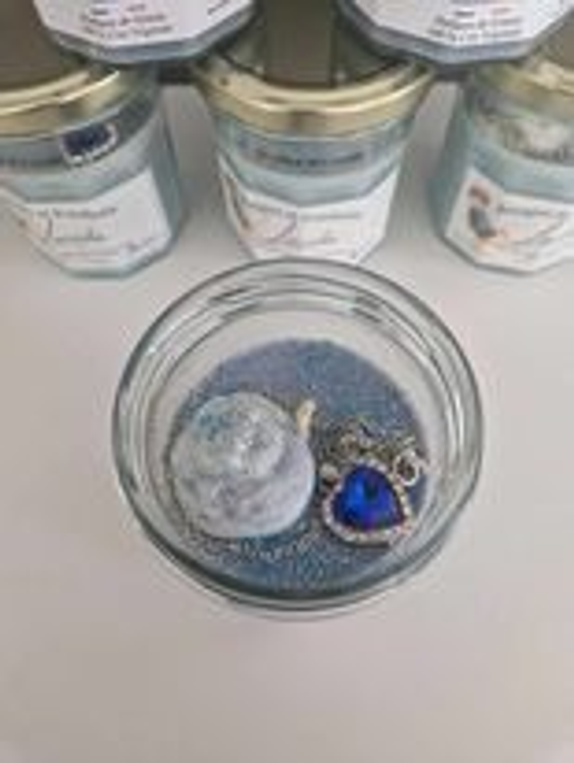 bougie parfumée coeur de l'ocean