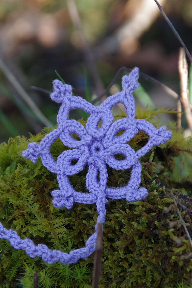 Marque-pages féérique violet